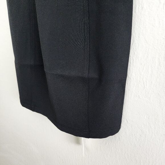 NEW Rumored Twiggy Black Stretch Knit Mini Dress Size 4 - Picture 4 of 10